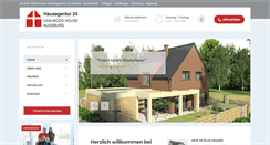 Desktop Screenshot of hausagentur24.de